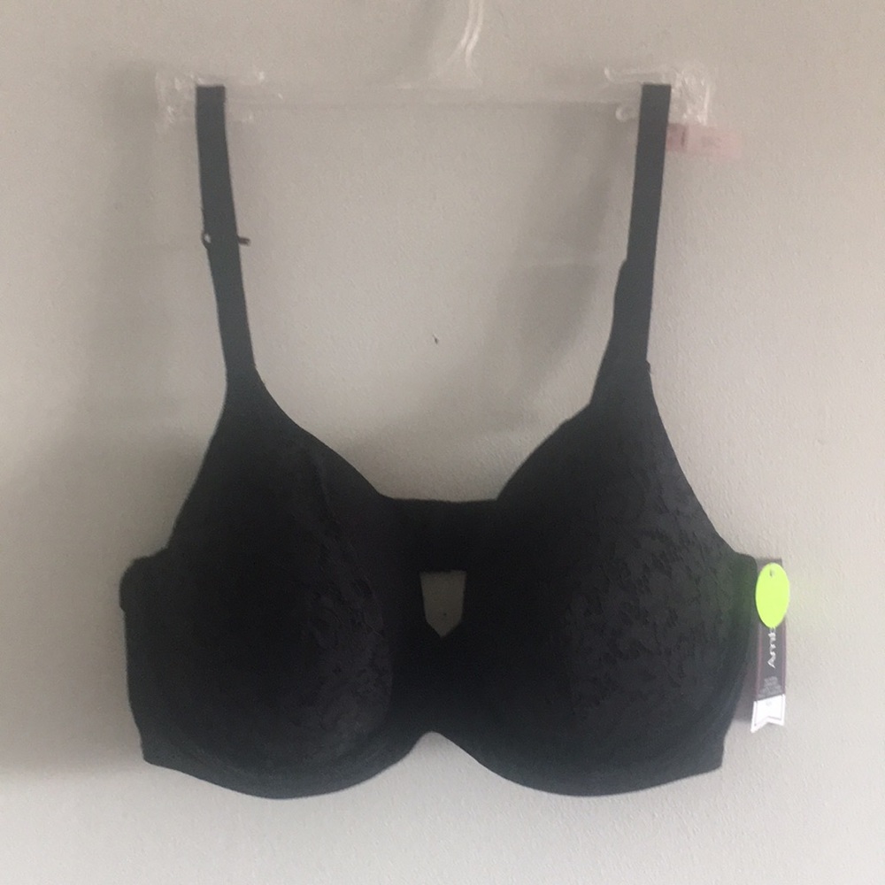 Ambrielle Black Full Coverage Bra Size 38C